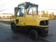 2007 Hyster 10000 Lb Capacity Forklift Lift Truck Pneumatic Tire W/heated Cab Forklifts & Other Lifts photo 2