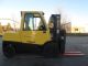 2007 Hyster 10000 Lb Capacity Forklift Lift Truck Pneumatic Tire W/heated Cab Forklifts & Other Lifts photo 3