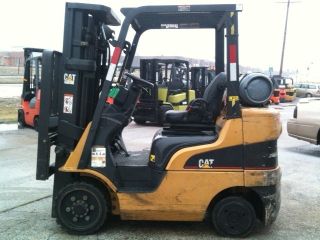 2005 Caterpillar Cushion 5000 Lb C5000 Forklift Lift Truck photo