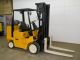 2005 Yale Glc080lj 8000 Lb Capacity Lift Truck Forklift Cushion Tires Forklifts & Other Lifts photo 4