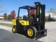 2005 Daewoo 8000 Lb Capacity Forklift Lift Truck Pneumatic Tire Triple Stg Mast Forklifts & Other Lifts photo 2