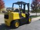 2005 Daewoo 8000 Lb Capacity Forklift Lift Truck Pneumatic Tire Triple Stg Mast Forklifts & Other Lifts photo 5