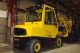 2008 Hyster 9000 Lb Capacity Forklift Lift Truck Pneumatic Tire W/heated Cab Forklifts & Other Lifts photo 4