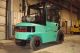 Caterpillar/mitsubishi 8000 Lb Capacity Forklift Lift Truck Pneumatic Tire Forklifts & Other Lifts photo 1