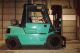 Caterpillar/mitsubishi 8000 Lb Capacity Forklift Lift Truck Pneumatic Tire Forklifts & Other Lifts photo 2