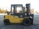 Caterpillar Gp50 11000 Lb Capacity Forklift Lift Truck Pneumatic Tire With Cab Forklifts & Other Lifts photo 3