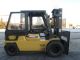 Caterpillar Gp50 11000 Lb Capacity Forklift Lift Truck Pneumatic Tire With Cab Forklifts & Other Lifts photo 5