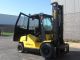Hyster 10000 Lb Capacity Forklift Lift Truck Pneumatic Tire With Heated Cab Forklifts & Other Lifts photo 3