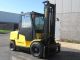 Hyster 10000 Lb Capacity Forklift Lift Truck Pneumatic Tire With Heated Cab Forklifts & Other Lifts photo 4