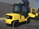 Hyster 10000 Lb Capacity Forklift Lift Truck Pneumatic Tire With Heated Cab Forklifts & Other Lifts photo 5