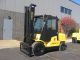 Hyster 10000 Lb Capacity Forklift Lift Truck Pneumatic Tire With Heated Cab Forklifts & Other Lifts photo 6