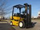 2009 Yale 5000 Lb Capacity Forklift Lift Truck Pneumatic Tire Lp Gas Propane Forklifts & Other Lifts photo 3