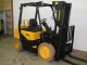 2006 Daewoo 5000 Lb Capacity Forklift Lift Truck Non Marking Pneumatic Tires Forklifts & Other Lifts photo 1