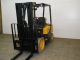 2006 Daewoo 5000 Lb Capacity Forklift Lift Truck Non Marking Pneumatic Tires Forklifts & Other Lifts photo 4