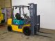 2006 Komatsu 5000 Lb Capacity Forklift Lift Truck Pneumatic Tire Triple Stage Forklifts & Other Lifts photo 5