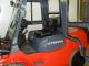 2003 Toyota 8000 Lb Capacity Forklift Lift Truck Pneumatic Tire W/heated Cab Forklifts & Other Lifts photo 9