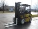 2006 Yale 7000 Lb Capacity Forklift Lift Truck Pneumatic Tire Clear View Mast Forklifts & Other Lifts photo 2