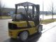 2006 Yale 7000 Lb Capacity Forklift Lift Truck Pneumatic Tire Clear View Mast Forklifts & Other Lifts photo 5