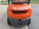2004 Toyota 5000 Lb Capacity Forklift Lift Truck Pneumatic Tire Lp Gas Propane Forklifts & Other Lifts photo 2