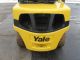 2006 Yale 7000 Lb Capacity Forklift Lift Truck Pneumatic Tire Clear View Mast Forklifts & Other Lifts photo 2