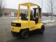 2000 Hyster H50xm Forklift 5000lb Pneumatic Diesel Lift Truck Forklifts & Other Lifts photo 4
