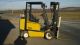 Yale Gc065tg 5000 Lb.  Forklift Powered Industrual Truck Towmotor 4 Stage Mast Forklifts & Other Lifts photo 4