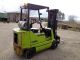 Clark Gcx - 25 Forklift Lpg Propane Gas 5,  000 - 15 Foot Lift Capacity Forklifts & Other Lifts photo 3