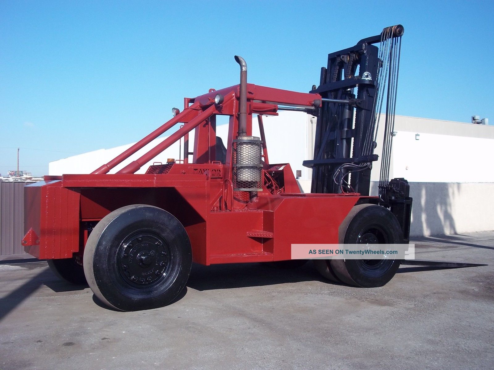 Taylor Forklift 45000lb Capacity Diesel Side Shifter, Fork