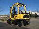 2007 Hyster 5000 Lb Capacity Forklift Lift Truck Pneumatic Tire Lp Gas Propane Forklifts & Other Lifts photo 3