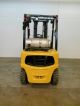 2008 Yale 6000 Lb Capacity Forklift Lift Truck Pneumatic Tire Triple Stage Mast Forklifts & Other Lifts photo 2