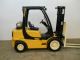 2008 Yale 6000 Lb Capacity Forklift Lift Truck Pneumatic Tire Triple Stage Mast Forklifts & Other Lifts photo 5