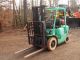 2003 Mitsubshi Fg25k 5000 Lb Lift,  3 Stage,  S.  S,  Automatic,  New Non - Marking Tire Forklifts & Other Lifts photo 2