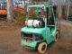 2003 Mitsubshi Fg25k 5000 Lb Lift,  3 Stage,  S.  S,  Automatic,  New Non - Marking Tire Forklifts & Other Lifts photo 4