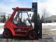 Linde 15000 Lb Capacity Forklift Lift Truck Solid Rough Terrain Tires Forklifts & Other Lifts photo 5