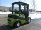 Clark C30d 6000 Lb Capacity Forklift Lift Truck Solid Pneumatic Tire Triple Stg Forklifts & Other Lifts photo 5