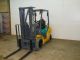 2007 Komatsu 5000 Lb Capacity Forklift Lift Truck Pneumatic Tire Triple Stage Forklifts & Other Lifts photo 1