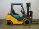 2007 Komatsu 5000 Lb Capacity Forklift Lift Truck Pneumatic Tire Triple Stage Forklifts & Other Lifts photo 6