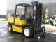 Yale 12000 Lb Capacity Forklift Lift Truck Pneumatic Tire Triple Stage Lp Gas Forklifts & Other Lifts photo 4
