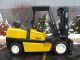 Yale 12000 Lb Capacity Forklift Lift Truck Pneumatic Tire Triple Stage Lp Gas Forklifts & Other Lifts photo 5