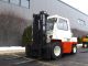 Nissan 9000 Lb Capacity Forklift Lift Truck Pneumatic Tire With Heated Cab Forklifts & Other Lifts photo 1
