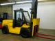 2006 Hyster 15500 Lb Capacity Forklift Lift Truck Pneumatic Tire Heated Cab & Ac Forklifts & Other Lifts photo 3