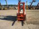 Nissan 3500lb Capacity Pneumatic Tire Forklift Gas Powered 42 