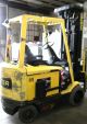 Hyster E60z - 33 Electric Forklift 48v Cushion Tires Quad Mast Forklifts & Other Lifts photo 2