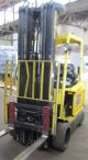Hyster E60xm2 - 33 Electric Forklift 48v Cushion Tires Quad Mast Forklifts & Other Lifts photo 1