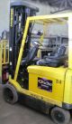 Hyster E60xm2 - 33 Electric Forklift 48v Cushion Tires Quad Mast Forklifts & Other Lifts photo 2