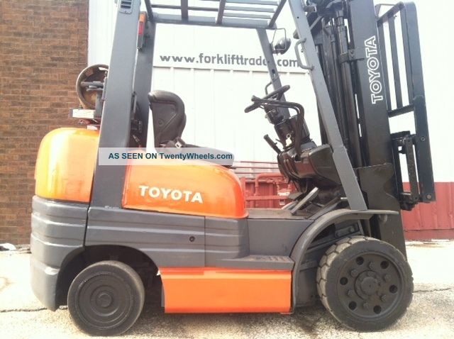 Toyota Cushion 5000 Lb 42 - 6fgcu25 Forklift Lift Truck Forklifts & Other Lifts photo