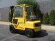 2002 Hyster H60xm 6000lb Pneumatic Lift Truck Full Cab Forklifts & Other Lifts photo 9