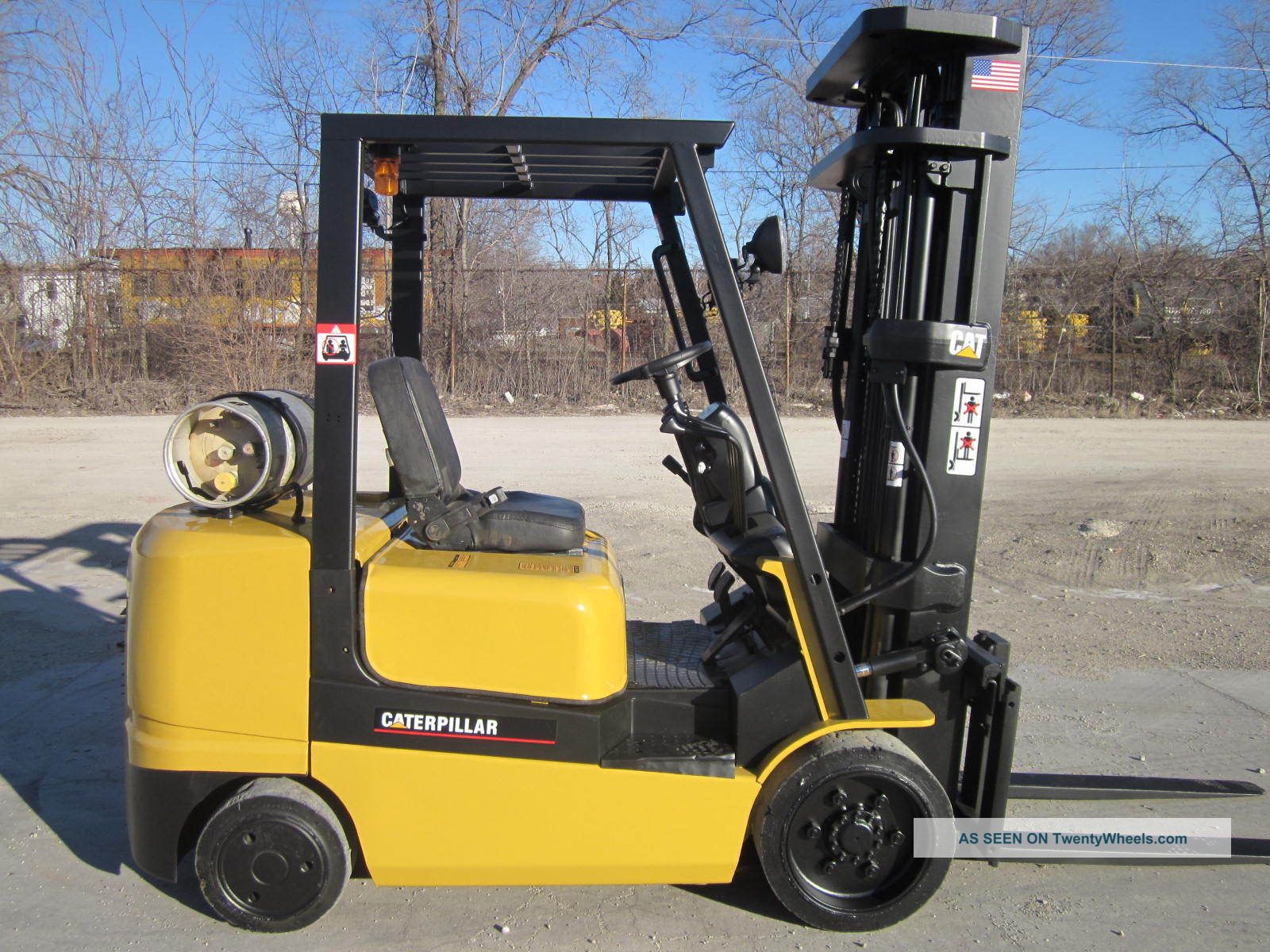 Caterpillar Forklift Lift Truck Hilo Fork, 6, 000lb Hyster Cat Yale