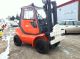 Linde Pneumatic 8000 Lb H40d - 4 Full Cab Forklift Lift Truck Forklifts & Other Lifts photo 1