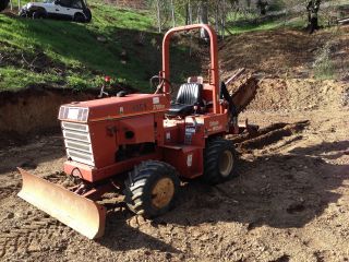 2005 Ditch Witch 3700 Cd Ride On With H314 Trencher photo